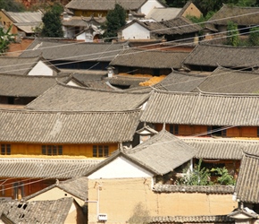 I thought the shapes and colours of the roofs were really interesting