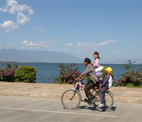 Three on a bike