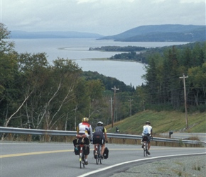 Descending towards Big Pond