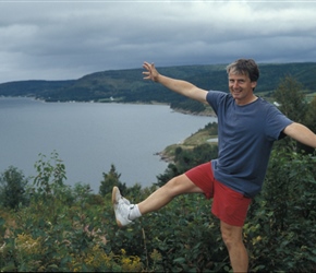 Neil at lookout