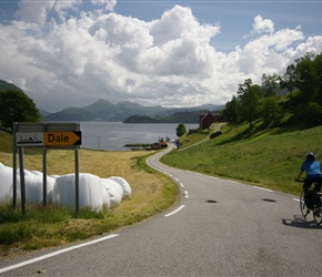 Alan descends to the ferry terminal at Dale