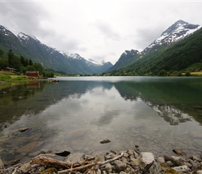 Towards Briksdal from Olden