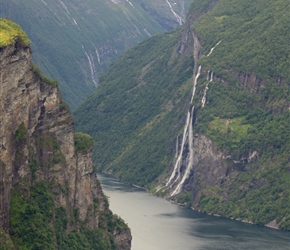 Geirangerfjorden from the Eagle Road Viewpoint