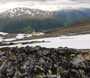 Descending Juvasshytta looking north east