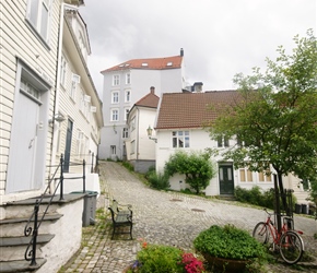 Backstreet north of Bergen Harbour