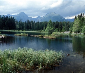 Strebse Pleso Lake