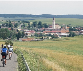 Descending to Vrbov