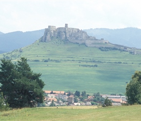 Spissky Hrad from Spisska Podhradie