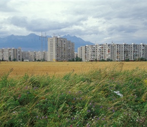 Tower blocks at Poprad