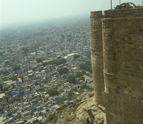 Jodphur from the fort walls