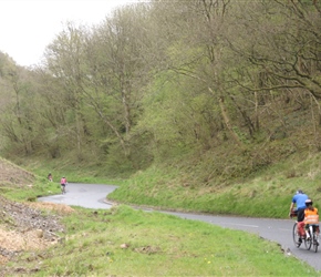 The Klemperers climbing Burrington Coombe