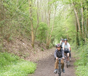 Edward on the Wells Railway Path