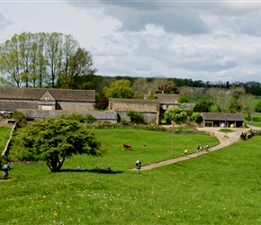 Descending to Lowesmoor near Tetbury