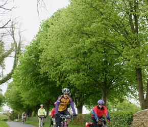 Graham and Helen towards Westonbirt