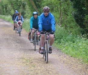 Steve Rogers on cyclepath