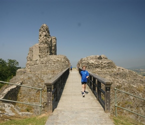 James at Montgomery Castle