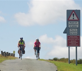 Phil and Haley cross the Long Mynd