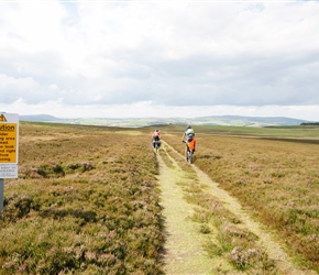 Helen, Graham and Reuban cross the gliding club