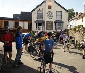 Bill at the Three Tuns Brewery Inn at Bishops Castle