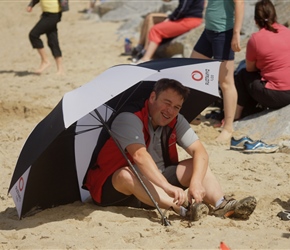 Kevin at Pirou Plage