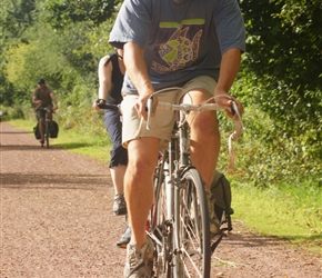 James on the Greenway