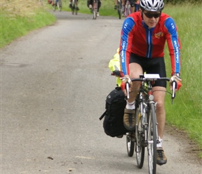 Roddy on the road to Dundrennan