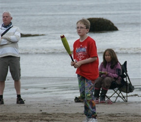 James ready to bat