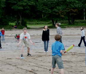 Jonathan often bowled for the Scots, frequently trying to psych the English out. We always bowled underarm