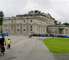 Past the big house in Cally Park