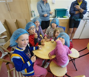 Ice Cream tasting at Cream O Galloway