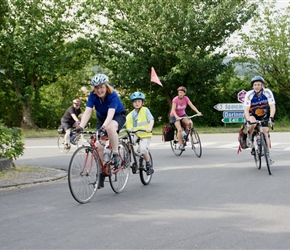 Linda, Penny, Oliver, Lesley and Nigel at Durnal