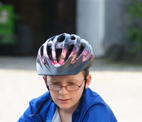 James at the Chateau de Halloy