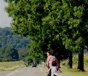 Emma and Holly descend to Celles