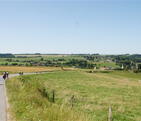 Descending to Chevetogne Village