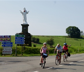 Caitlin, Carol and Sarah take the turn to Assesse