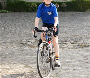 James at Chateau de Halloy