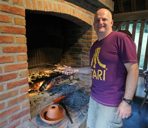 Lester the BBQ maestro