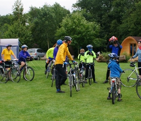 Townsend Campsite and ready to leave