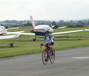 Bill through Shobdon Airfield