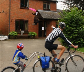 Stoke Prior had a scarecrow competition and Graham spots Mary Poppins