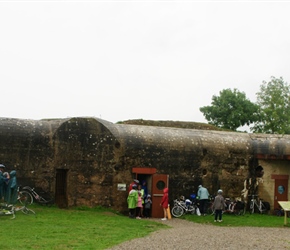 Azeville battery in the rain, a good find by James