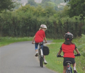 Keep up Ruby, Caitlin towards Teutheville Bocage