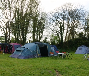 Campsite at Radstock Scout Hut