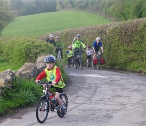 Jacob on the lane to Dunkerton