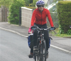 Helen on the road to Cladown