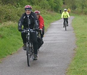 Steve on the Colliers way