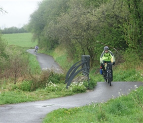 Graham at the end of the Colliers Way