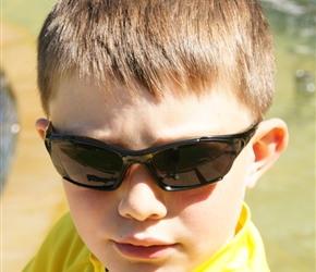 Finlay at Alnwick Gardens