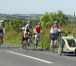 Climbing out of Alnwick