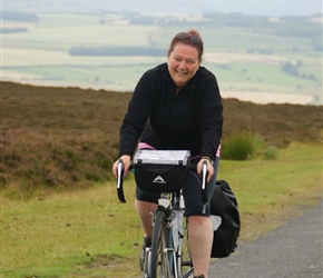 Anne arrives at the top of Ros Castle